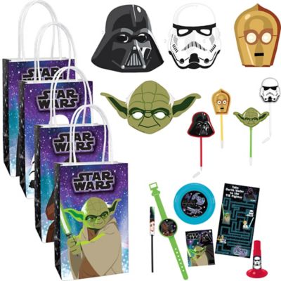 Star War Galaxy of Adventures Paper Masks - Valentina's Party World