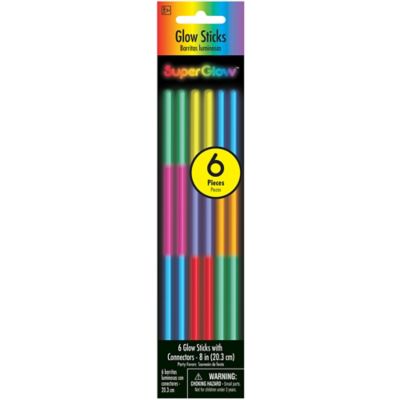 Blinkee JGSRG-50MLT Jumbo Glow Sticks Refill for Glow Stick Golf Ball, Multi Color - Pack of 50