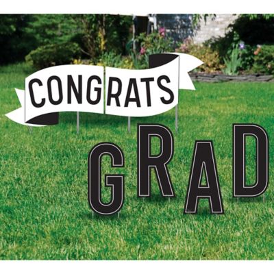 Just Graduated Yard Signs outlet Pink & Lime (M236HS)