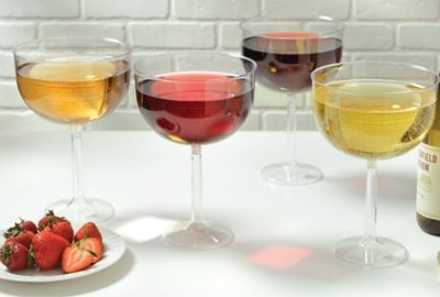 Dash of That™ Vina Stemless Red Wine Glasses - Clear, 4 pk - Kroger