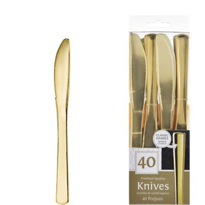 These Glimmering Gold Knives from  Are 50% Off Right Now