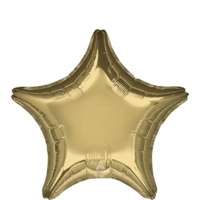 Black Star Foil Balloon, 19in | Party City