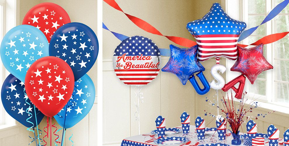 4th of July Balloons Party City