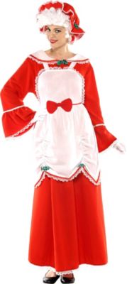 women's mrs claus costume