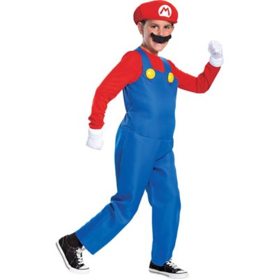 super apply 30 online Brothers Super Mario Mario Costume   Boys Halloween