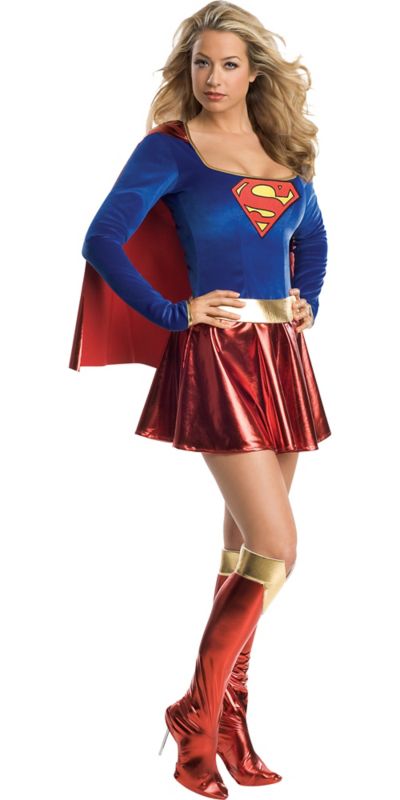 Superwoman costume for adults