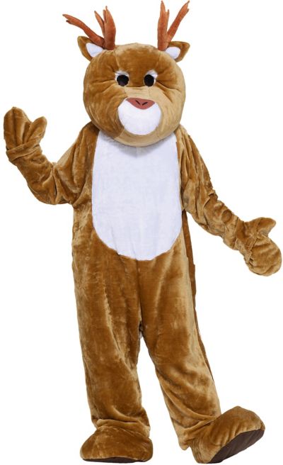 reindeer mascot costume