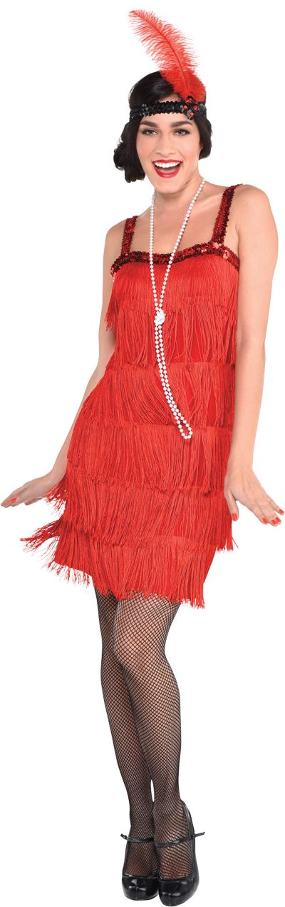 Red Flapper Dress for Women | Party City