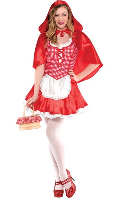 Teen Girls Miss Red Riding Hood Costume Party City