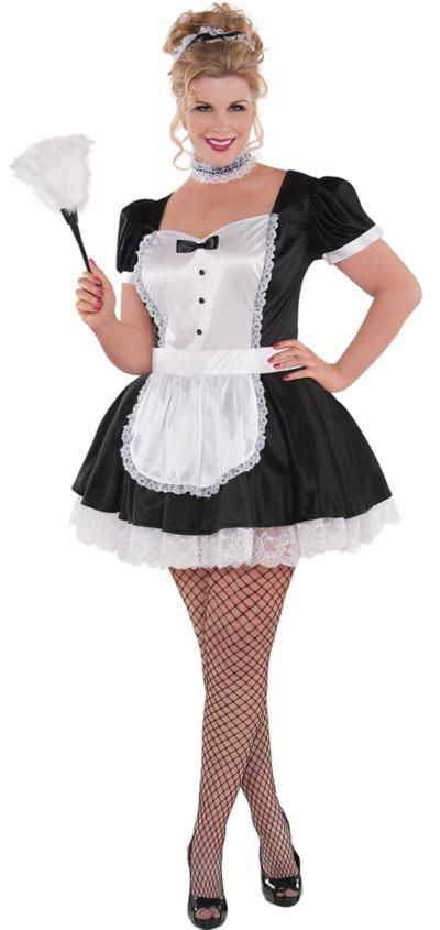 Adult Sassy Maid Costume Plus Size Party City Canada