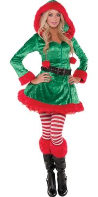 girls elf outfit