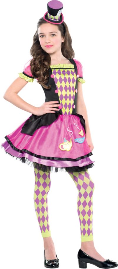 Girls Miss Mad Hatter Costume | Party City