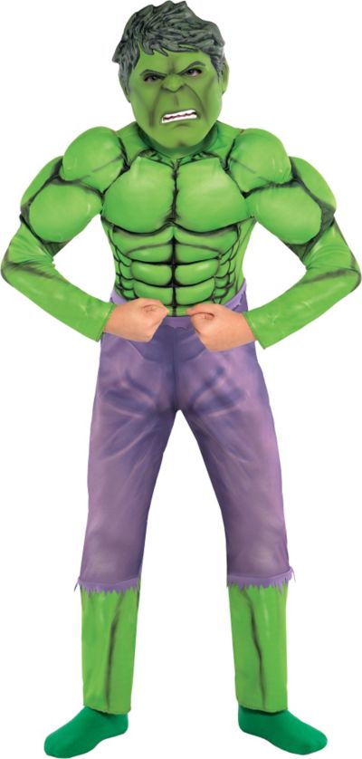 Boys Hulk Muscle Costume Party City