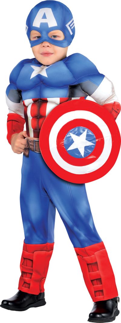 Toddler Captain America Costume