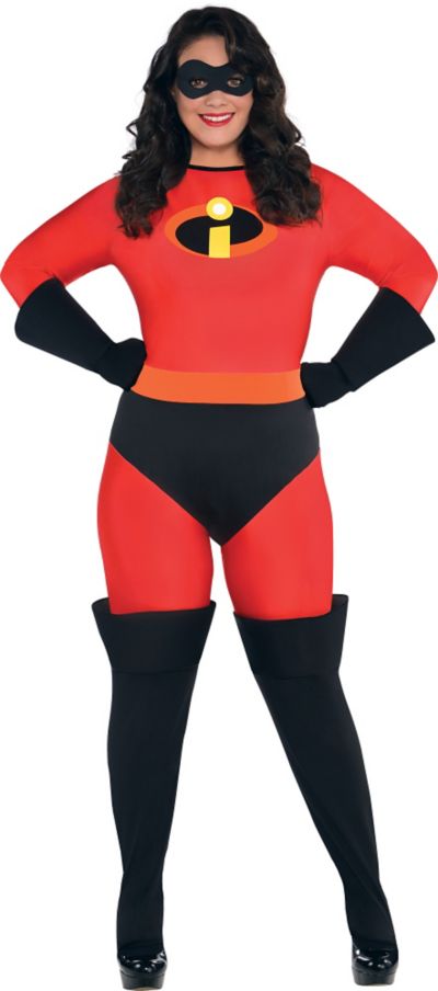 Womens Mrs Incredible Costume Plus Size The Incredibles Party City 4711