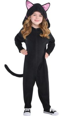 black one piece cat suit