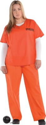 plus size prison jumpsuit