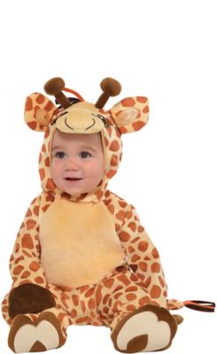 baby in giraffe costume