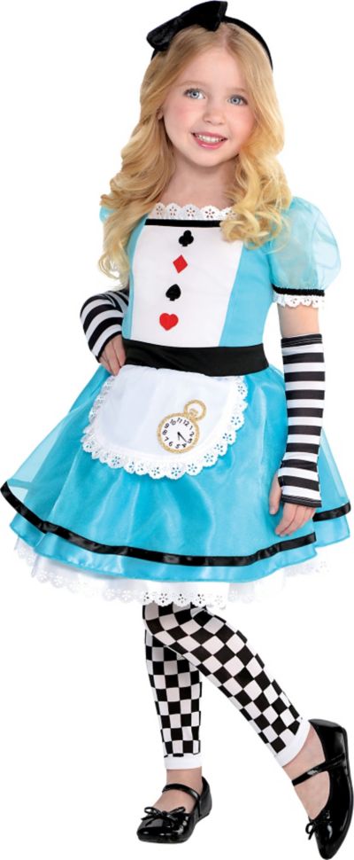 Girls Wonderful Alice Costume | Party City