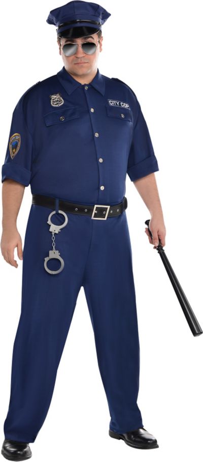 Adult On Patrol Police Costume Plus Size | Party City