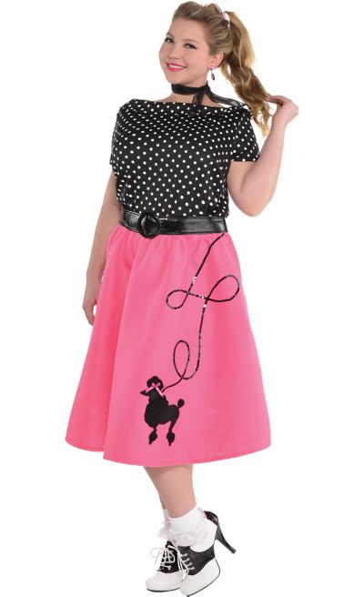 plus size 50s housewife costume