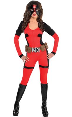 Adult Lady Deadpool Costume