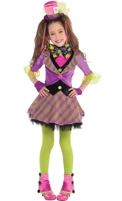 Girls Mad Hatter Costume | Party City