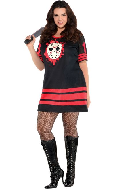 Zoologisk have overrasket gruppe Adult Miss Voorhees Costume Plus Size - Friday the 13th | Party City