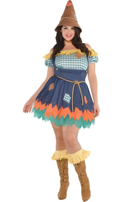 Adult Scarecrow Costume Plus Size The Wizard Of Oz Party City