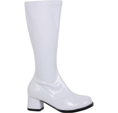 cheap white gogo boots