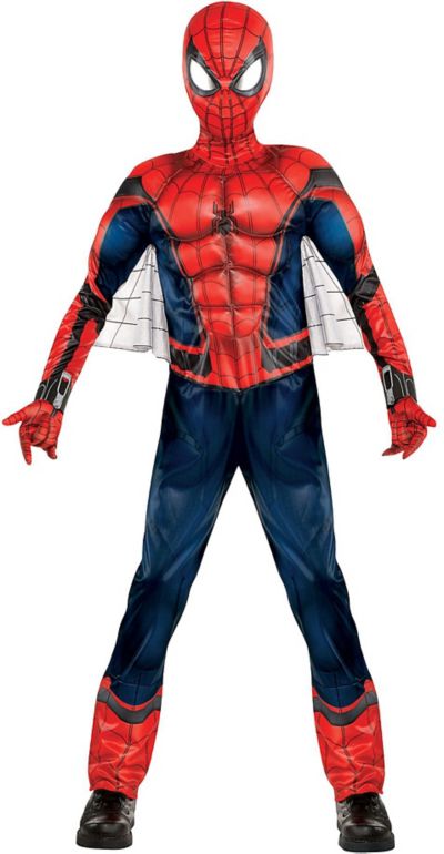 suit spider man city party Muscle  Spiderman Homecoming Costume Spiderman Boys