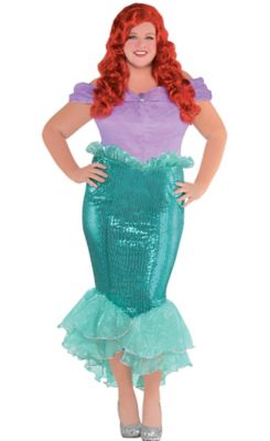 ariel dress plus size