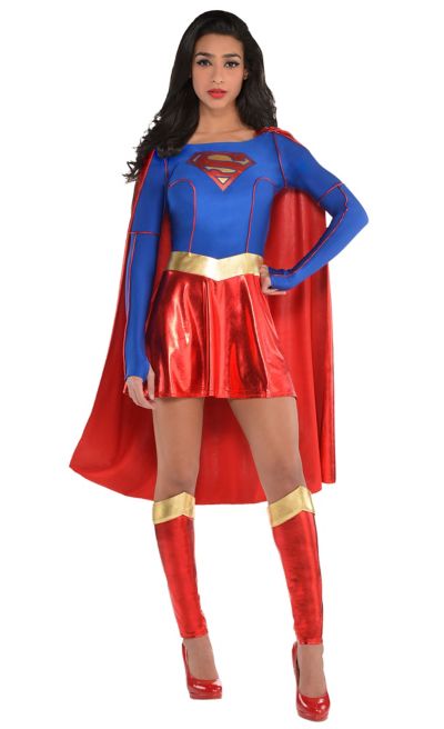 Adult Supergirl Costume Superman Party City 