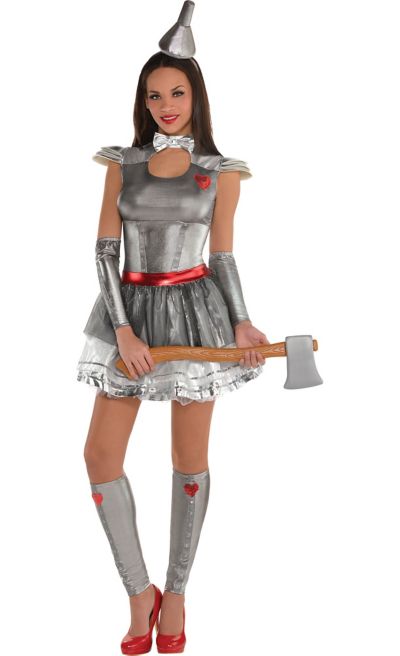 Adult Tin Man Costume Wizard Of Oz Party City 1851