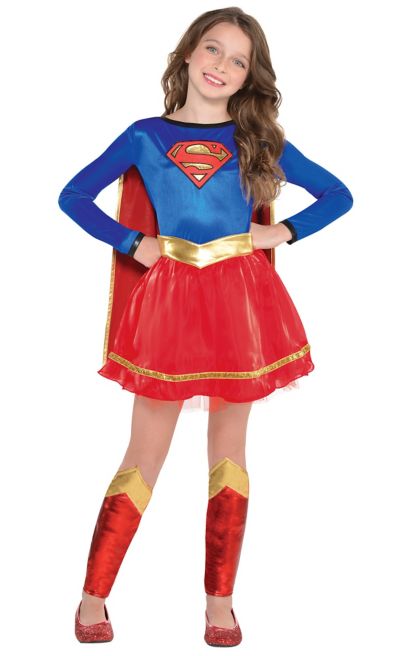 teen girl superman costume