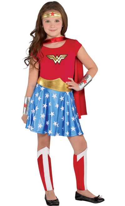 Wonder Woman Diana Prince Female Adult Dress Cosplay Costume Full Set Party Gown Costume 7942