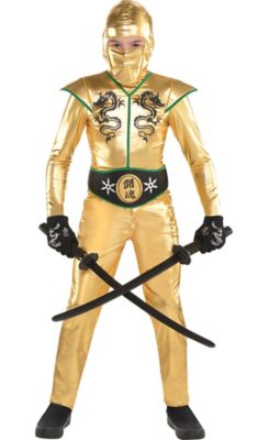 lego ninjago golden ninja costume