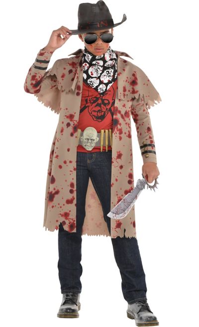 Boys Zombie Slayer Costume Party City 7863