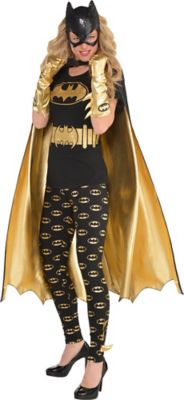 plus size batgirl shirt with cape