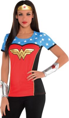 wonder woman logo shirt