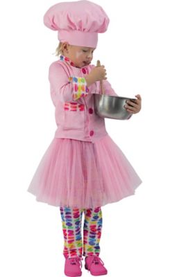 baby girl chef outfit