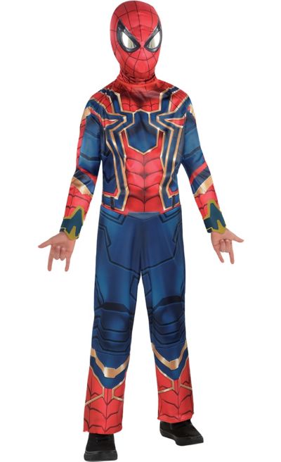 Boys Spider-Man Iron Spider Costume - Avengers Infinity War | Party City