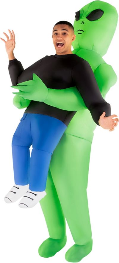 Halloween Costumes Boys Inflatable Pick Me Up Costumes Fortnite Adult Inflatable Alien Pick Me Up Costume Party City