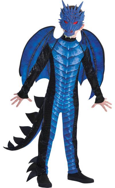 dialect personality Appal Boys Deadly Dragon Costume | Party City