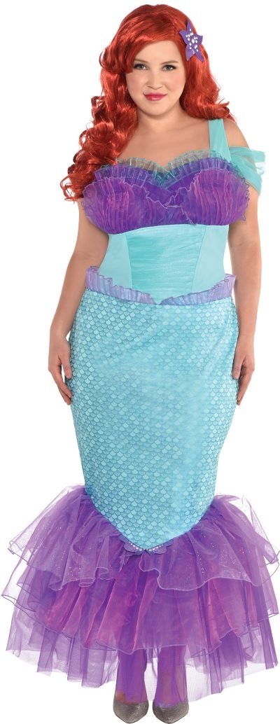 Womens Ariel Costume Plus Size The Little Mermaid Party City