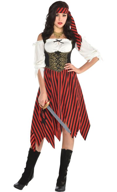 Womens Beauty Pirate Costume | Party City