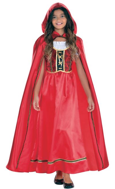 Girls Fairytale Red Riding Hood Costume Party City