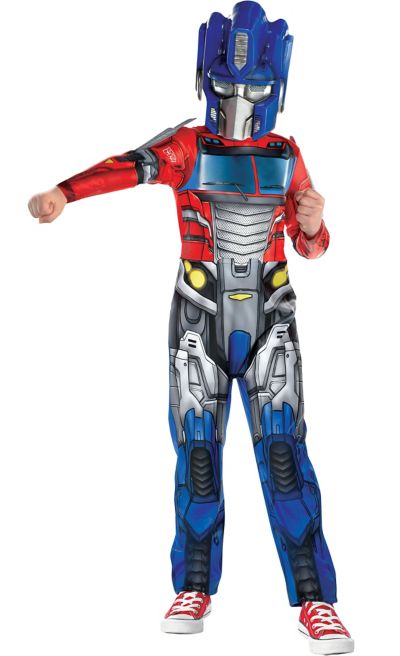 optimus prime costume kid