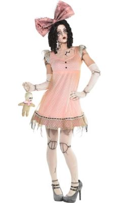 doll pink dress