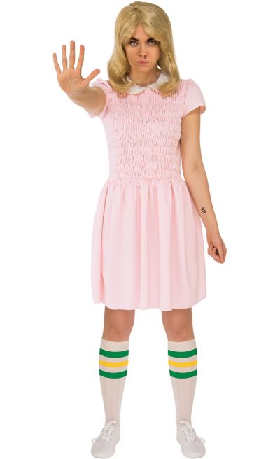 online eleven apply 7 Things    Costume Eleven Dress  Pink Party Stranger Womens